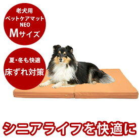 【割引クーポン配布中】老犬用 ペットケアマットNEO　Mサイズ シニア犬 体圧分散 高反発 床ずれ ヘルニア