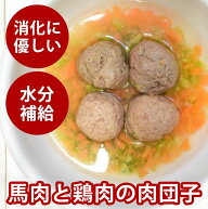 手作りご飯 肉団子の鶏ガラスープ煮 【冷凍】無添加 ドッグフード 国産 水分補給 犬 スープ 無添加 食べ…