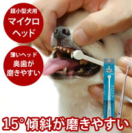 NEW！犬口ケア マイクロヘッド歯ブラシ 超小型犬用【犬 歯ブラシ デンタル 犬用歯磨き】はみがき 犬口ケ…