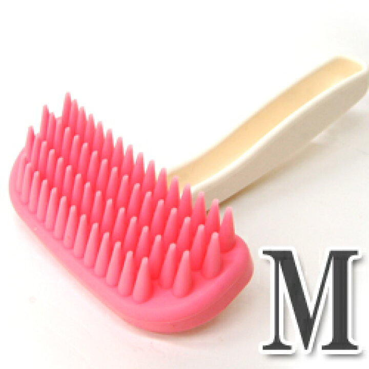 楽天市場 ラバースリッカーブラシ Mサイズ 中型犬 大型犬 もつれ トリミング ブラッシング ペット用品 ペットグッズ お手入れ おすすめ 通販 愛犬手作りご飯 ハウンドカム食堂