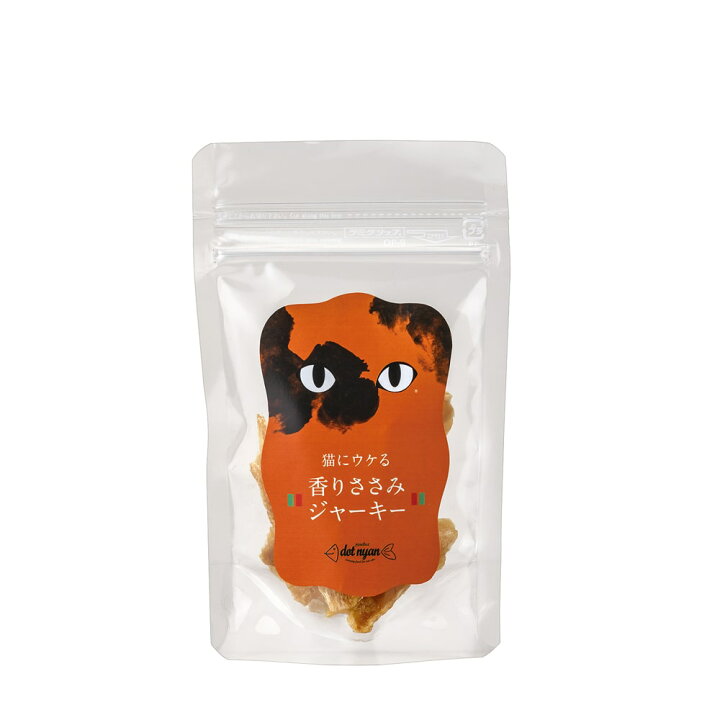 楽天市場 ドットにゃん 猫用おやつ 香りささみジャーキー 15g 猫用おやつ ササミ カツオ ジャーキー ネコ用 キャット Cat 鶏 チキン 無添加 国産 どっとニャン 愛犬手作りご飯 ハウンドカム食堂