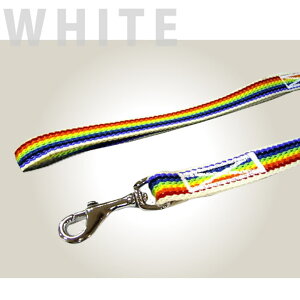 ASHU レインボー リード【テープタイプ 中型犬 柴犬 コーギー シンプル デザイン カラフル イヌ 小型犬 セット 犬のリード 丈夫 紐 首輪 犬リード ASHU 犬用首輪 犬の首輪 トイプードル パグ チ