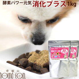 犬用猫用　酵素パワー元気消化プラス　発酵野菜パウダー 1kg(500g×2袋)　野菜　発酵食品　手作り食　猫用　ペットフード　ドッグフード　犬猫用品　手作りごはん　国産　無添加 酵素パワー元気消化プラス　発酵野菜パウダー