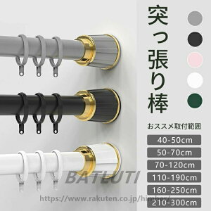 �J�[�e�������O�t���˂�����_ ���� �S5�F 6�T�C�Y �L�k�_ 40-50cm ~ 210-300cm ���ς�_ �������s�v �n���K�[���b�N ������ �J�[�e�� ���̂ق��� �h�����s�v �������� ���󕨊��� ���� ���O ��