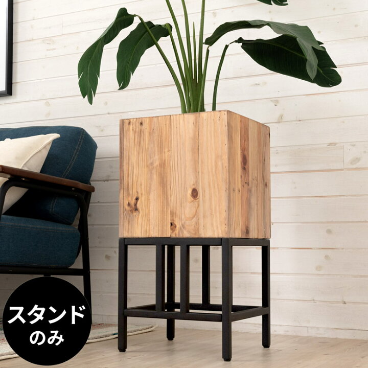 楽天市場 プランタースタンド アイアン 幅33 5cm 奥行33 5cm 高さ33 5cm ブラック Mサイズ 7号用 スタンド Botanique ボタニーク ラック ガーデンラック プランターラック フラワースタンド 花台 パウダーコーティング 高級感 おしゃれ ボタニーク 北欧 アジアン 517