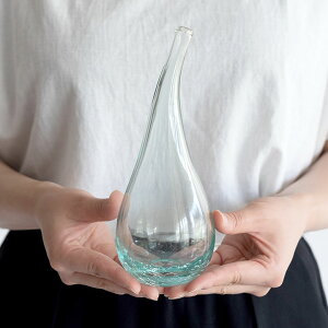 楽天市場 一輪挿し 花瓶 ガラス グリーン 緑 ブルー 水色 クリア ミント 約 W 8cm D 8cm H 21cm フラワーベース 一輪差し 花 植物 オブジェ 置物 インテリア シンプル びいどろ かわいい おしゃれ 北欧 リゾート バリ アジアン