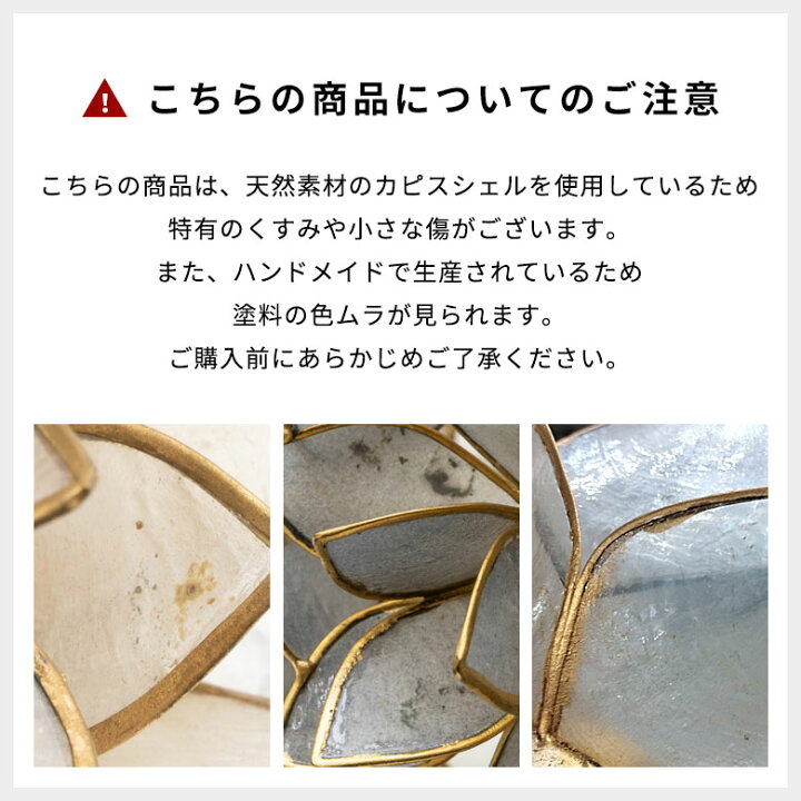 楽天市場】【最大500円クーポン】 カピスシェルのフラワーモチーフ 