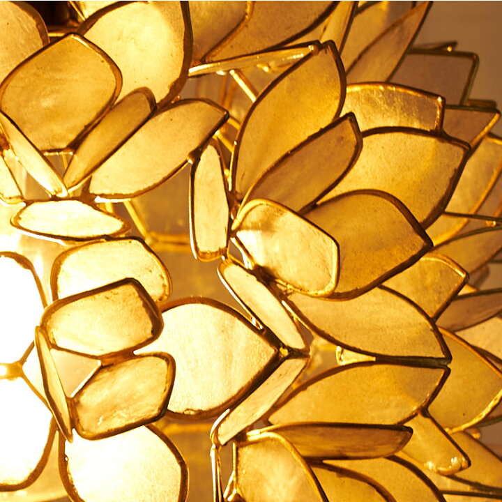 楽天市場 ランプシェード 照明 カピスシェル ペンダントライト グレー W 28cm D 28cm H 23cm おしゃれ 貝殻 貝 シェル アジアンライト インテリア ペンダント シーリング モダン ライト ランプ リビング 天井照明 照明器具 間接照明 リゾート アジアン 雑貨 バリ 4356