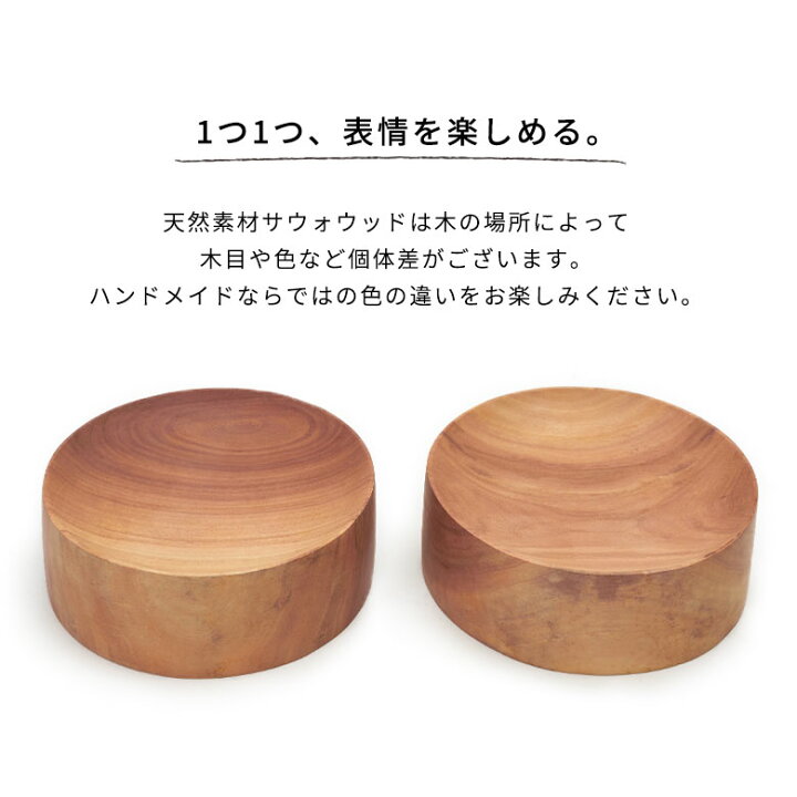 楽天市場】コイントレー 小物入れ 木製 サウォウッド製 ラウンド 丸形 