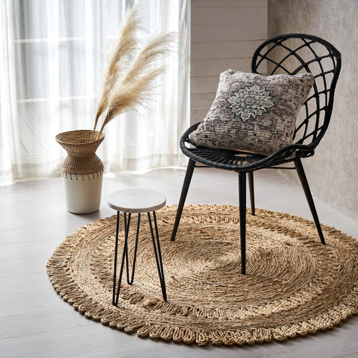 楽天市場】サイドテーブル 円形 ラウンド マットブラック脚 天然大理石  