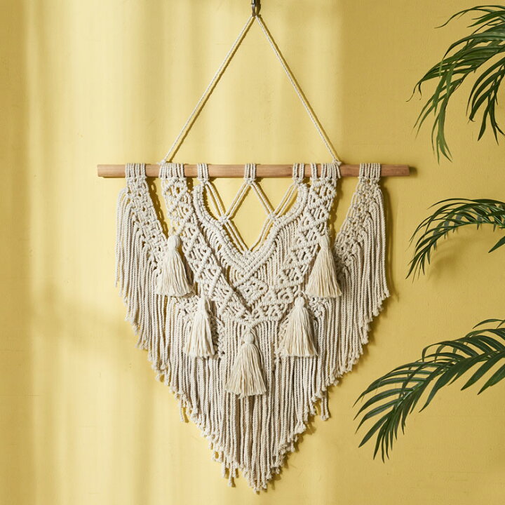 楽天市場】【期間限定特別クーポン配布中!】 タペストリー マクラメ  