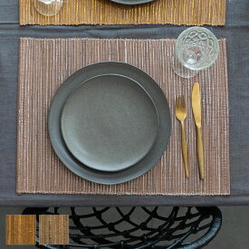 ランチョンマット ウォーターヒヤシンス製 コットン 約 W 48 × D 35 × H 0.3 天然素材 ハンドメイド カラフル ランチマット ナチュラル リゾートインテリア ファブリック カフェ雑貨 アジアン 雑貨 アジアン雑貨 バリ島 バリ雑貨 メール便対応 [13869]