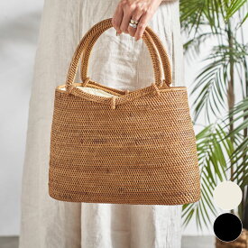 かごバッグ 大人 おしゃれ バリ島 アタバッグ 高級 巾着付き アジアン バリ 雑貨 夏 バッグ かご バッグ 天然素材 アタ 鞄 W33×D15×H37cm 籠バッグ 手編み かばん 浴衣 バッグ 大きめ シンプル かごバック 和装 夏バッグ ハンドバッグ 内袋 アジアン雑貨 バック [14280]