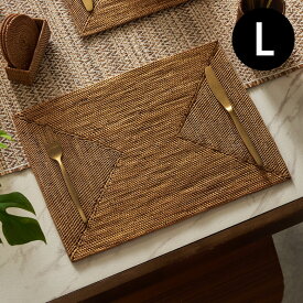 【最大2000円クーポン】 アタ製ランチョンマット バリ島産 スクエア型 ランチョンマット テーブルマット ランチマット プレースマット テーブルウェア ランチ バリ雑貨 アジアン雑貨 ハンドメイド おしゃれ アタ 四角 モダン ランチョン [2604]