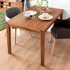 ダイニングテーブル 木製 120×80 長方形 4人掛け テーブル 食卓 天然木 ナチュラル アカシア ウッド シンプル 在宅勤務 [91381]