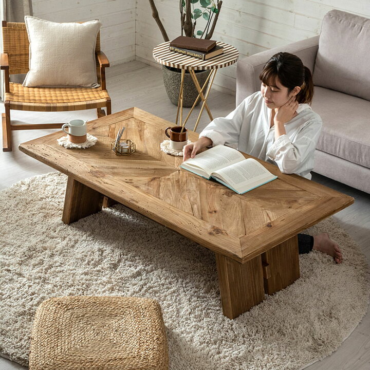 楽天市場】リビングテーブル センターテーブル ローテーブル  