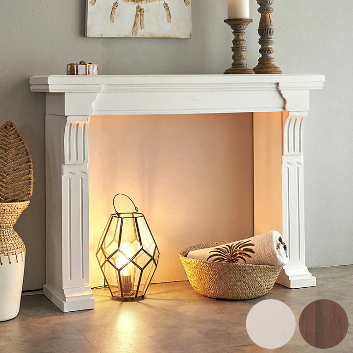 楽天市場】【期間限定特別クーポン配布中!】 マントルピース 飾り棚  