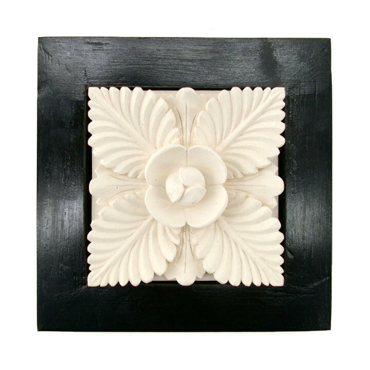 楽天市場 立体的なかわいいお花が彫られたストーンレリーフ 壁掛け アート おしゃれ かっこいい アジアン雑貨アジア雑貨 インテリア ウォールデコレーション オブジェ タイル 壁掛け 壁飾り 置物 花 ハワイアン雑貨 バリ雑貨 アジア工房