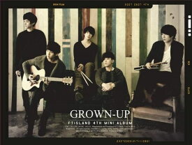 ◇SALE◇【メール便送料無料】FTIsland/ GROWN-UP:4th Mini Album (CD+DVD) 台湾盤 エフティアイランド