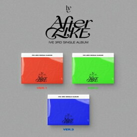【メール便送料無料】IVE/ After Like-3rd Single Album ＜PHOTO BOOK VER.＞※ランダム発送 (CD) 韓国盤 アイブ アフター・ライク