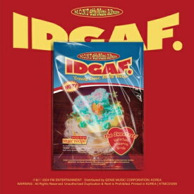 【メール便送料無料】M.O.N.T/IDGAF (CD) 韓国盤 モント