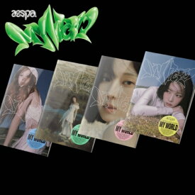 Aespa/ MY WORLD-3rd Mini Album＜Intro Ver.＞※ランダム発送 (CD) 韓国盤 エスパ マイワールド