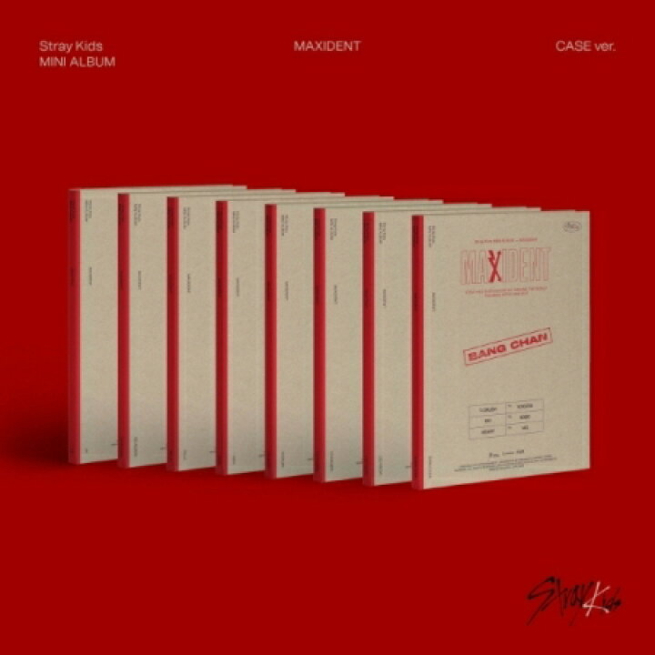 楽天市場】【メール便送料無料】STRAY KIDS/ MAXIDENT ＜CASE ver 