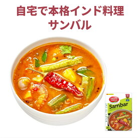 レトルトインド料理 サンバル 野菜カレー 南インド料理 楽天 市場 楽天市場 総菜 スパイス スパイシー ギフト 添加物不使用 エスニック料理