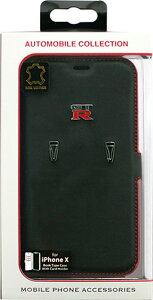 iPhone XS X �P�[�X ���Y GT-R iPhone�P�[�X �{�v �蒠�^ �A�C�t�H�� �u�b�N�^�C�v ���U�[ �u�����h �� �u���b�N �j�b�T�� �W�[�e�B�[�A�[�� ���� ���������� �V���v�� �a���� �v���[���g ��l �j�� 