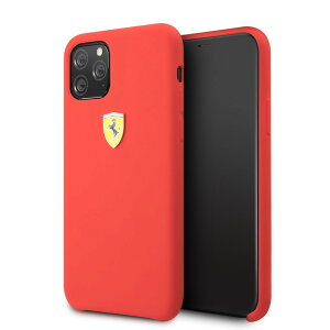 FERRARI-SF-SILICONECASEWLOGOSHIELDREDIP11PRO