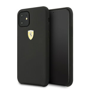 FERRARI-SF-SILICONECASEWLOGOSHIELD-BLACKIP11