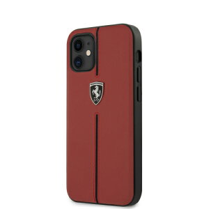 FERRARI HC OFF TK LEATHER NYLON STRIPE RED IP12