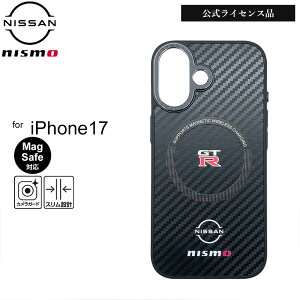GT-R NISMO iPhone 17 P[X MagSafeΉ J[{ XP[X jX CZX iPhone17 Jo[ ϏՌ ^ y  Y X|[eB [VO uh lC 