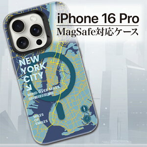 iPhone 16Pro �P�[�X MagSafe�Ή� �j���[���[�N �f�U�C�� �ϏՌ� MagSafe�P�[�X �X�}�z�P�[�X �J�o�[ ������� ���������� �A�����J �s�s �M�t�g �v���[���g ���C�����X�[�d�Ή� ���^ �y�� TPU PC �n�C