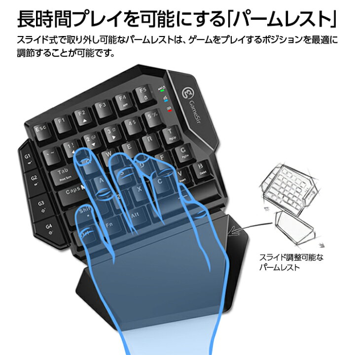 楽天市場】ゲーミングキーボード マウスセット 青軸 GameSir VX 