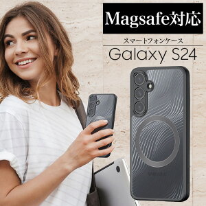GalaxyS24 P[X MagSafeΉ ϏՌ ubN TPU \tg I[v Jo[ Xgbvz[ CX[d }OZ[t  nCubh ݌v ϐ hw Ռz  rWlX