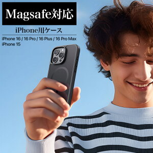 iPhone16 iPhone15 P[X 킢 MagsafeΉ ϏՌ CX[d Vv }bgH Jی Yی iPhone16Pro iPhone16ProMax iPhone16Plus Jo[ ubN sN u[ p[v O[ 