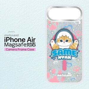 iPhoneAir P[X tTh mofusand  CZX 킢 Tɂ LINEX^v LN^[ NA LL Ci[V[g 2WAY  TPU MagSafeΉ@ϏՌ ی Jo[ X}zJ