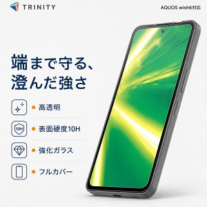 AQUOS wish6 �K���X�t�B���� ������ �g���j�e�B �\�ʍd�x10H �t���J�o�[ �J�h�s�^ �C�A�h�~�o�u�����X ��ʕی십���K���X ��U�h�~ �t�b�f���H ���E���h�G�b�W �t����ʕی� �}�C�N���t�@�C�o