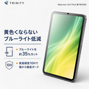 iPad mini A17 Pro ��7���� �K���X�t�B���� �u���[���C�g�J�b�g �N���A �d�x10H ��U�h�~ �\��t���L�b�g�t�� ���{�u�����h ���K�i Simplism �t�B���� �t���ی�t�B���� ��ʕی�t�B���� �X�}�z�t�B