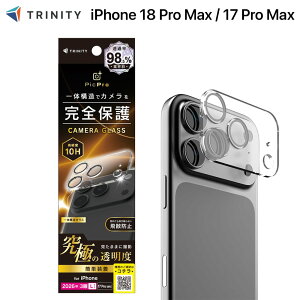 iPhone 18 Pro Max �J���������Y�ی� �K���X�t�B���� �A���e�B���b�g�N���A ���� �g���j�e�B iPhone 17 Pro Max PicPro �N���A �\�ʍd�x10H ��U�h�~ �w��h�~ �A���~ �N���X�t�� �z�R�����t�� TR-IP26L3-LC
