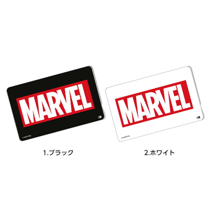 楽天市場 Icカードステッカー ディズニー マーベル ロゴ Marvel Icカード ステッカー シール 交通 電車 バス Suica Pasmo Icoca Manaca 貼る Fivestar楽天市場店