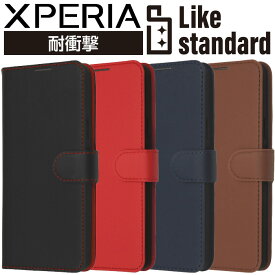 Xperia 10 V ケース 手帳型 レザー ブラック Xperia10V SO-52D SOG11 エクスペリア 手帳型ケース カバー ソフト ハード スマホカバー スマホケース エクスペリア10 Xperia1 Xperia10ケース かわいい おしゃれ