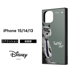 iPhone 15 ケース ニック ズートピア 耐衝撃 iPhone15 14 13 iPhone14 iPhone13 アイフォン15 スクエア ソフト ハード スマホケース キャラクター かわいい 可愛い