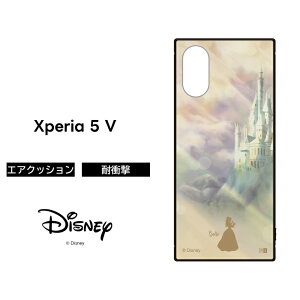 Xperia 5 V ケース ベル 美女と野獣 ディズニー Xperia5V SO-53D SOG12 XQ-DE44 エクスペリア5V 耐衝撃 丈夫 ソフト ハード スマホケース キャラクター かわいい 可愛い