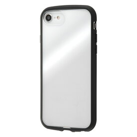 iPhone SE3 SE2 8 7 6s 6 第3世代 第2世代 カバー ケース 耐衝撃 保護 傷に強い シンプル 透明 かわいい くすみカラー ハード ソフト Puffull ブラック