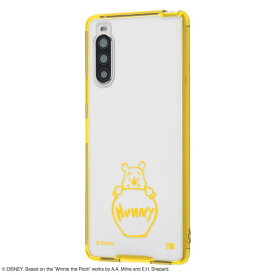 Xperia10 II ディズニー カバー ケース 耐衝撃 保護 軽い 薄い かわいい SO-41A SOV43 A001SO Ymobile XQ-AU42 SIMフリー docomo au エクスペリア プーさん