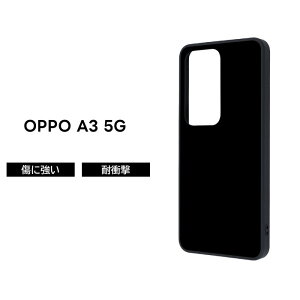 OPPO A3 5G �P�[�X �ϏՌ� �V���v�� OPPOA3 �t�@�C�u�W�[ OPPOA35G �I�b�| �ϏՌ��P�[�X ���ɋ��� �u���b�N �\�t�g �n�[�h �X�}�z�P�[�X