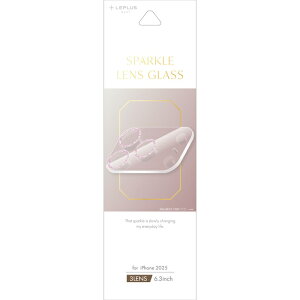 iPhone17Pro YیKXtB SPARKLE LENS GLASS Sʕی sN fUC LL  92 Jی JtB ACtH17v YJo[  킢 