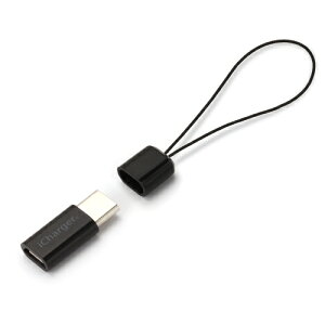 USB Type-C - micro USB �ϊ��A�_�v�^ �u���b�N